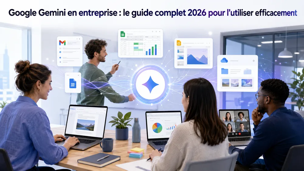 Google Gemini entreprise : guide 2026 pour l’utiliser avec Workspace