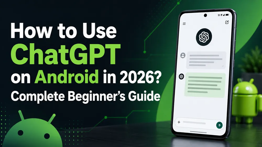 How to Use ChatGPT on Android in 2026 : Complete Beginner’s Guide