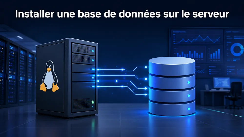 Installer une base de données sur le serveur