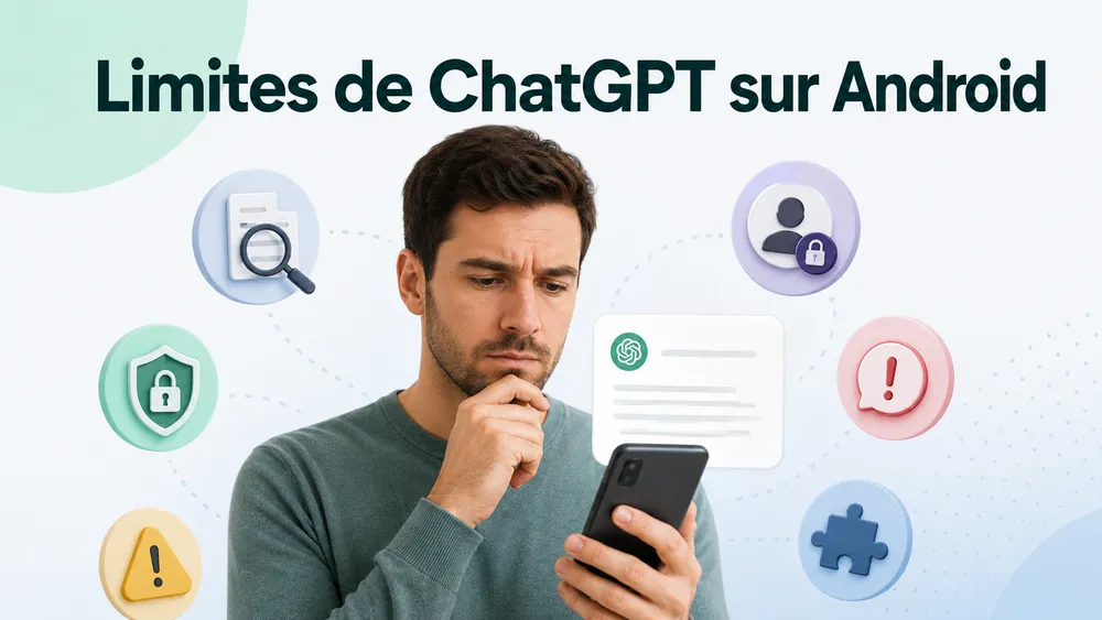 Limites de ChatGPT sur Android