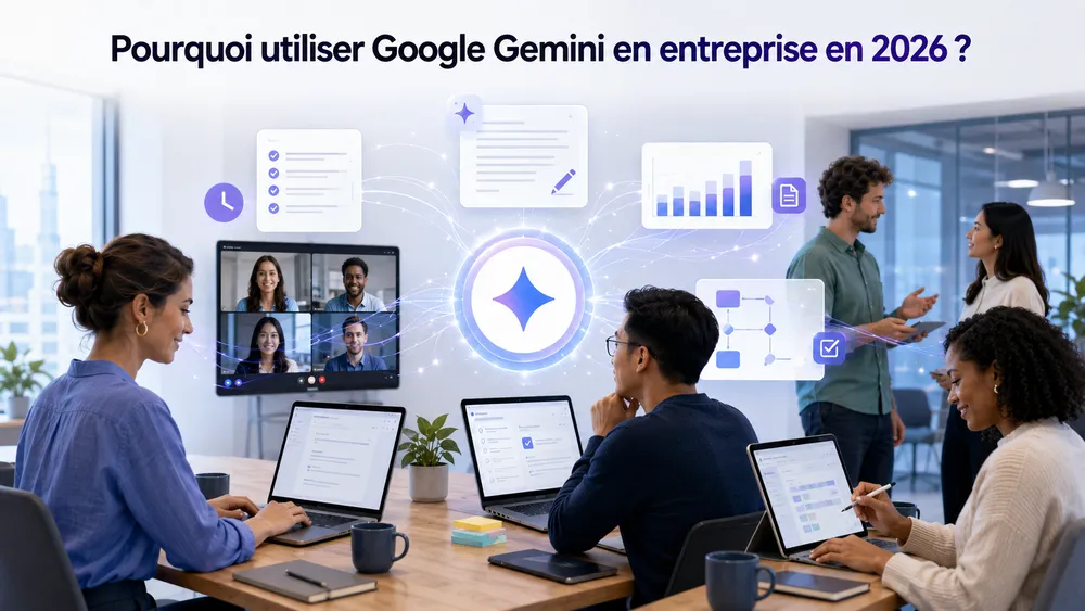 Pourquoi utiliser Google Gemini en entreprise en 2026 ?