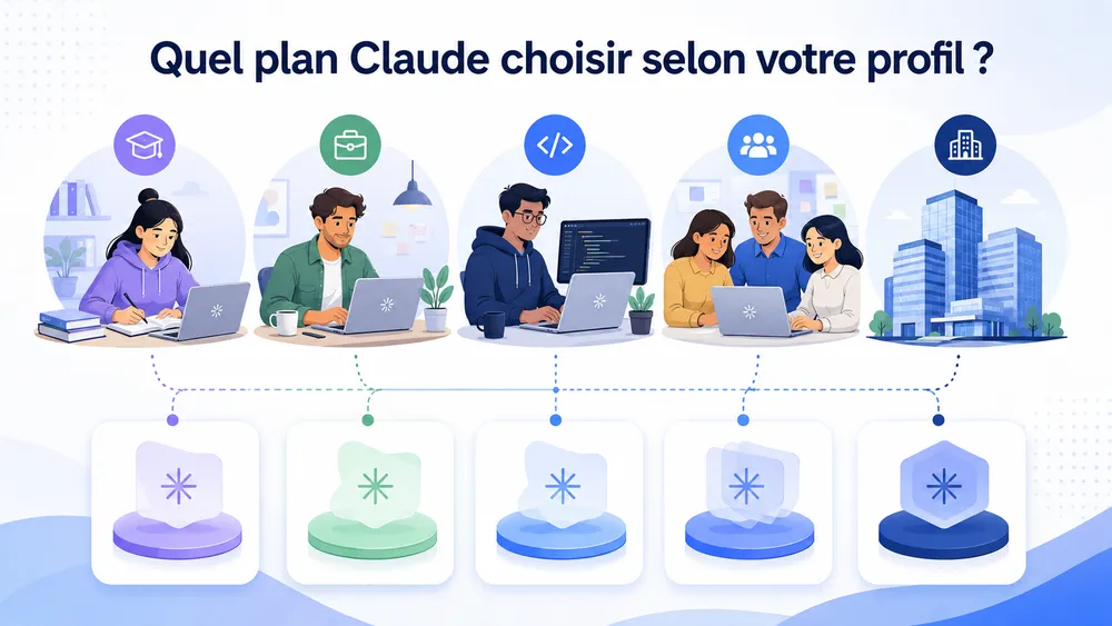Quel plan Claude choisir selon votre profil ?