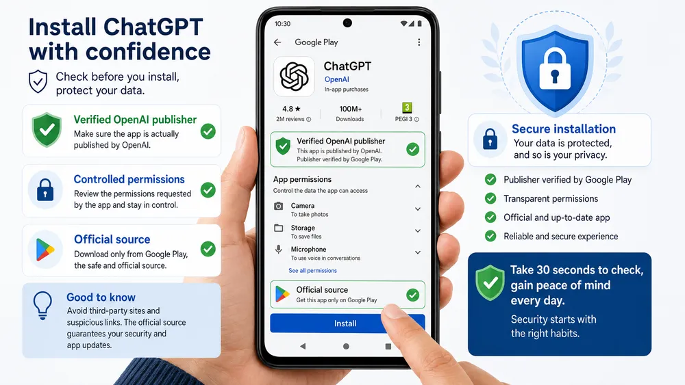 Security : How to Avoid Fake ChatGPT APK Apps