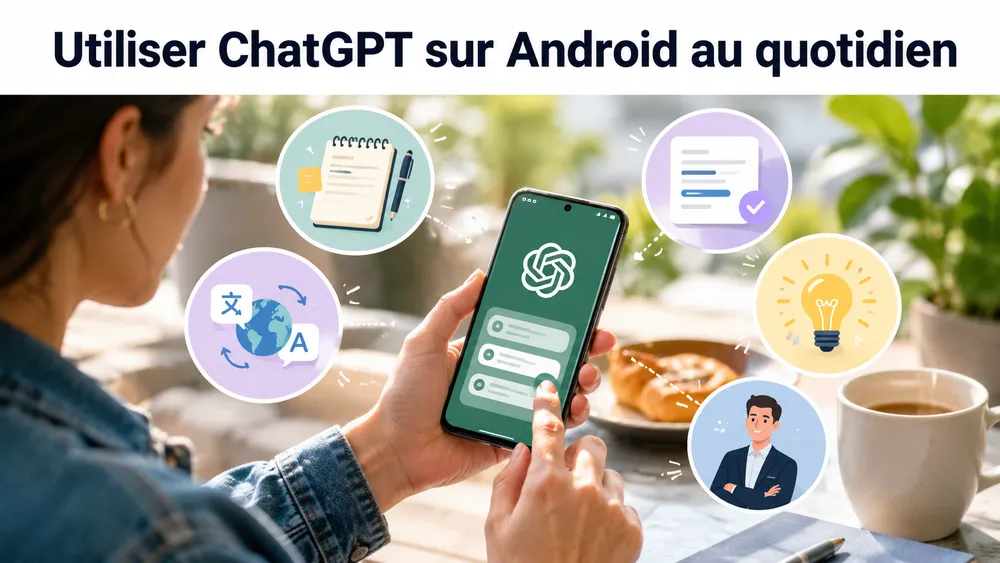 Utiliser ChatGPT sur Android au quotidien