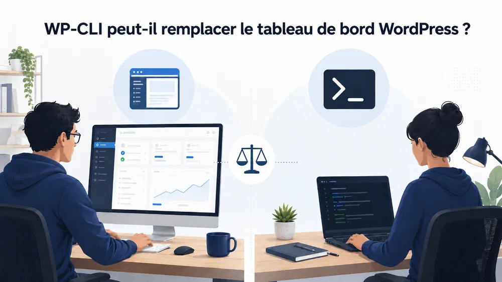 WP-CLI peut-il remplacer le tableau de bord WordPress ?