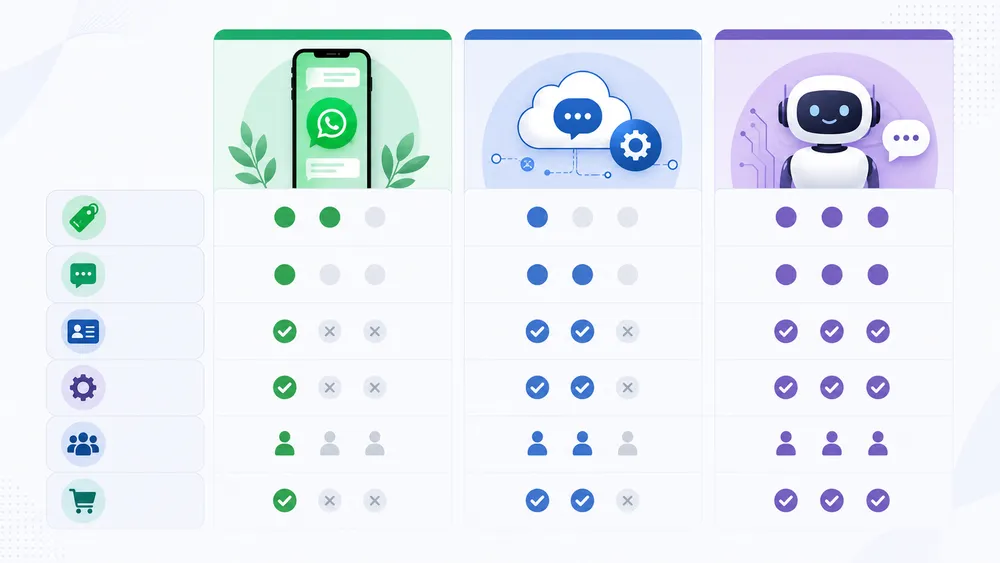 WhatsApp Business App, API ou IA : que choisir ?