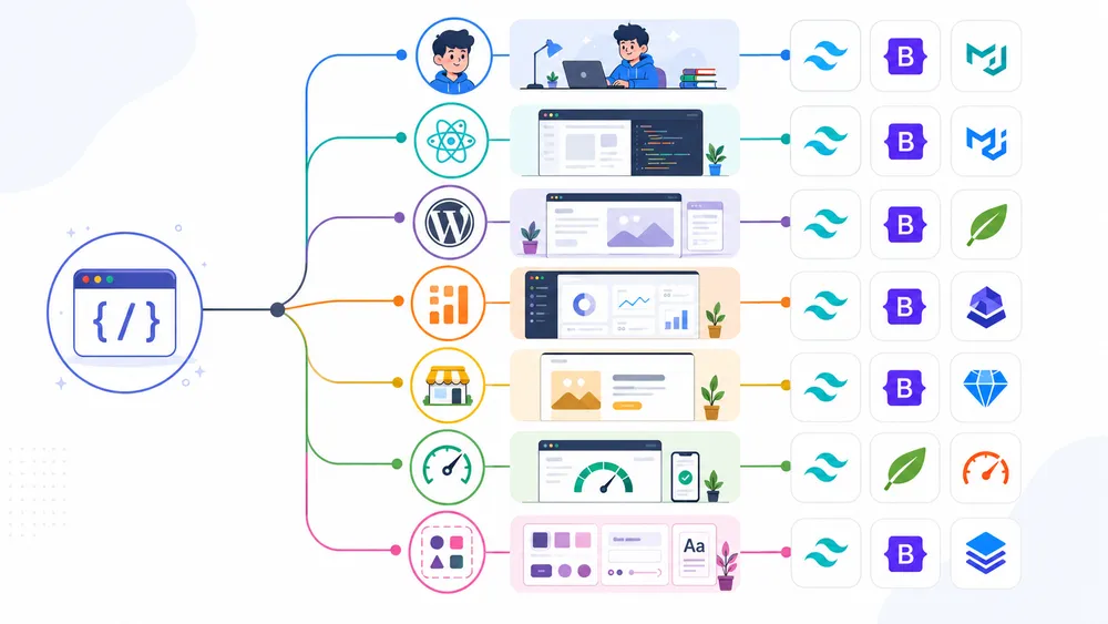 Notre verdict rapide : quel framework CSS choisir en 2026 ?