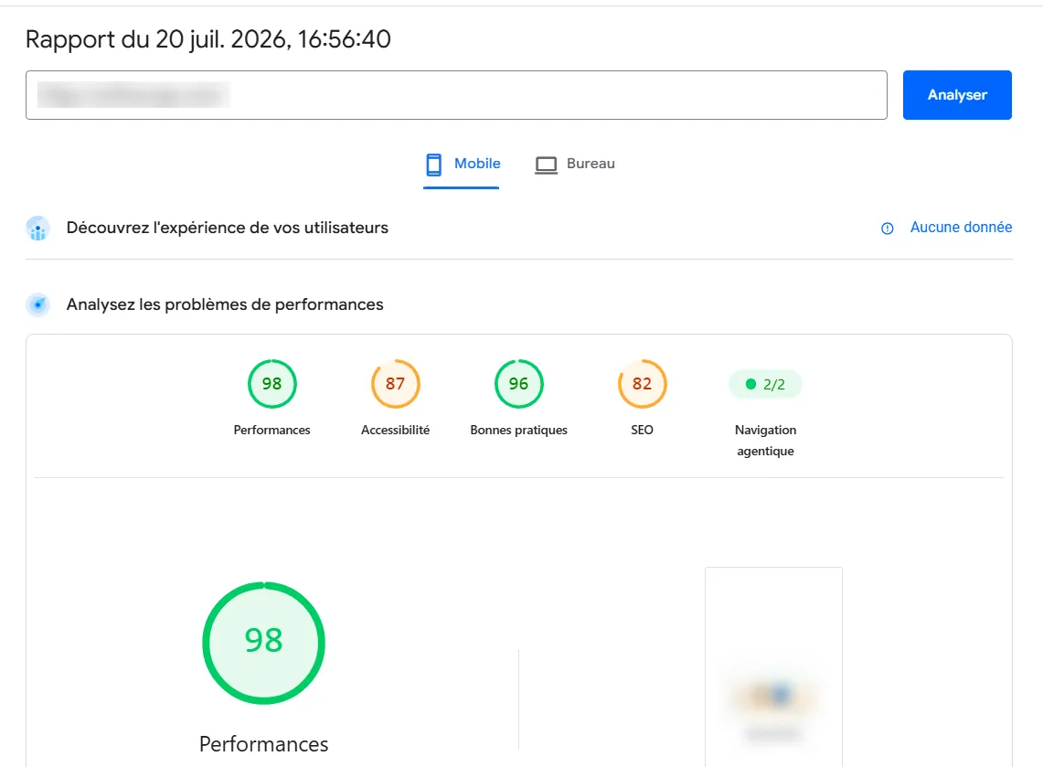 Comment utiliser ChatGPT Sites pour créer, prévisualiser, publier un site web sans configurer séparément un hébergement ? 39 Mesurer les Core Web Vitals