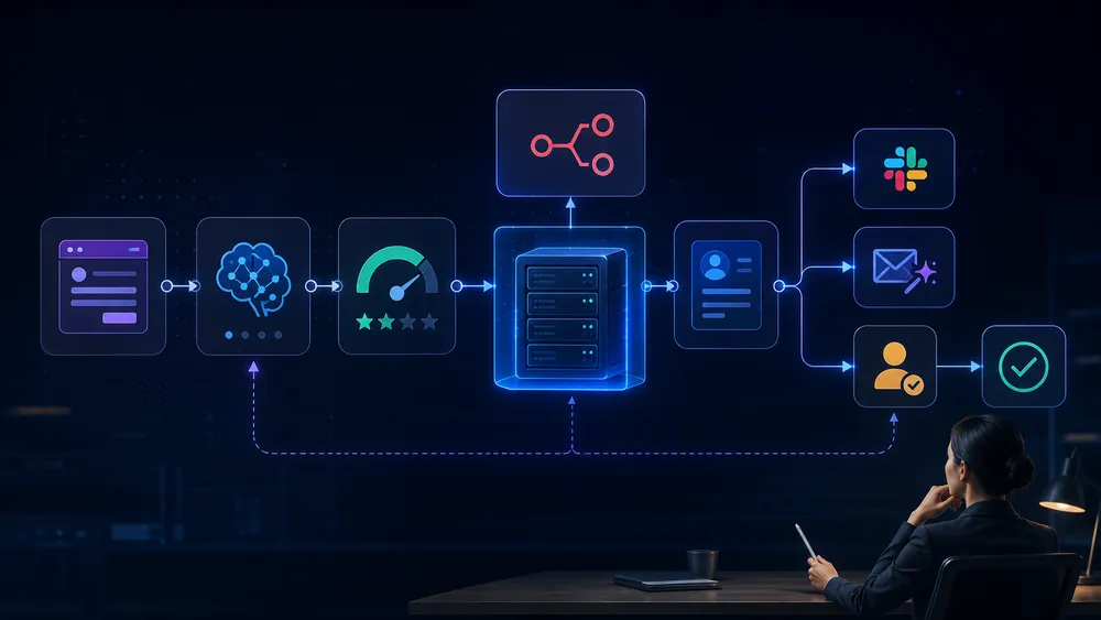Exemple de workflow IA n8n sur VPS