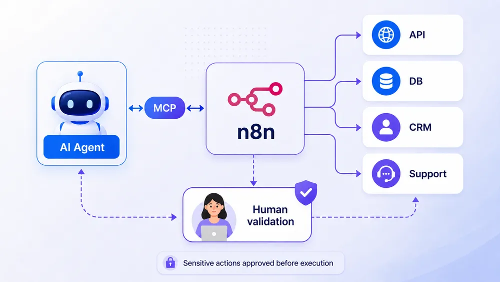 n8n, MCP, and AI Agents: How to Automate an Infrastructure with Human Oversight 6 Best Practices for Deploying n8n MCP in Production