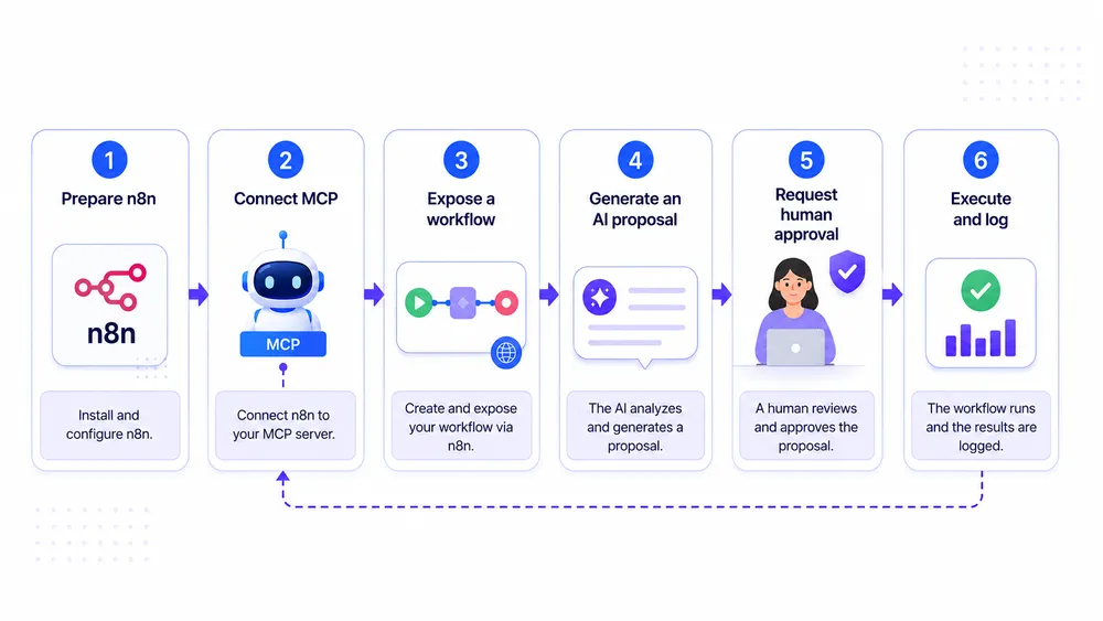 n8n, MCP, and AI Agents: How to Automate an Infrastructure with Human Oversight 5 Tutorial: Create an n8n MCP Automation with Human Approval