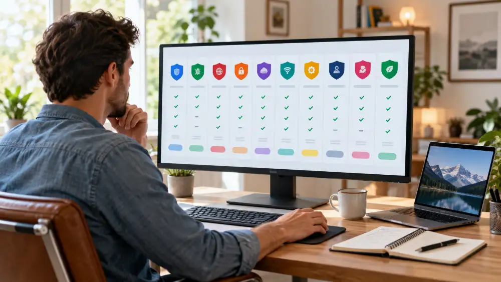 Tableau comparatif des 10 meilleurs antivirus gratuits en 2026