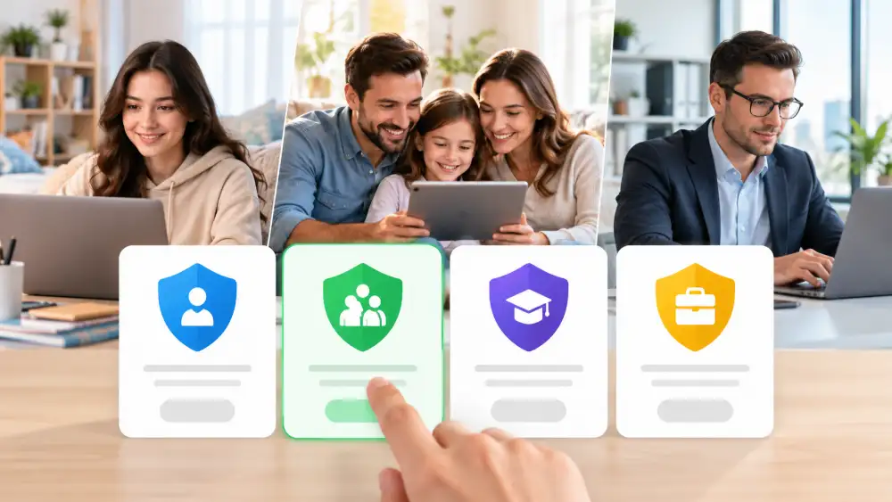 Tableau de recommandation d'antivirus gratuit par profil d'utilisateur en 2026 