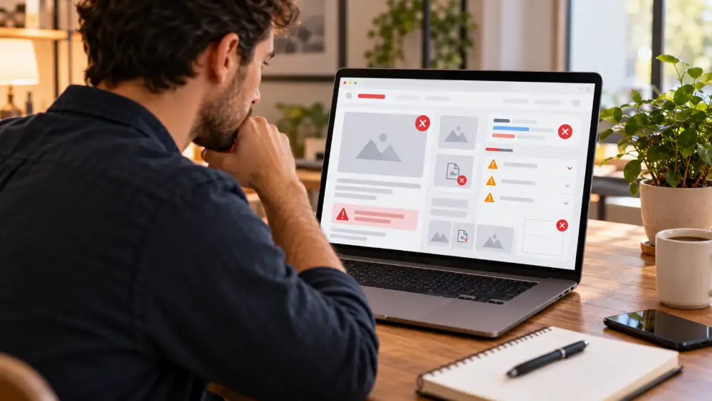 Liste des erreurs fréquentes à éviter sur un site d'avis WordPress
