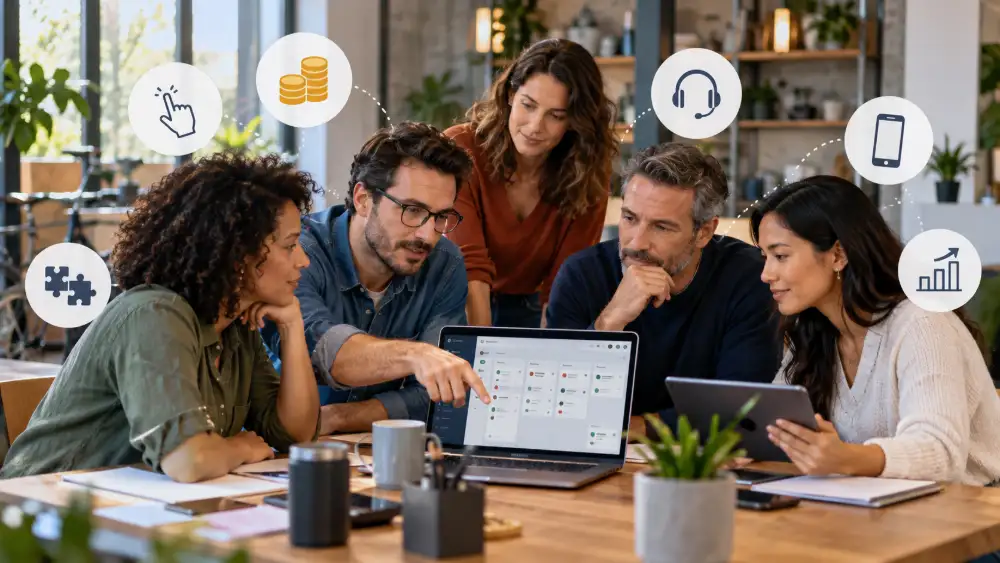 Meilleur CRM pour PME 2026 : comparatif, prix et simulations à 5 et 15 utilisateurs 2 Tableau de pondération des six critères de sélection d'un CRM pour PME
