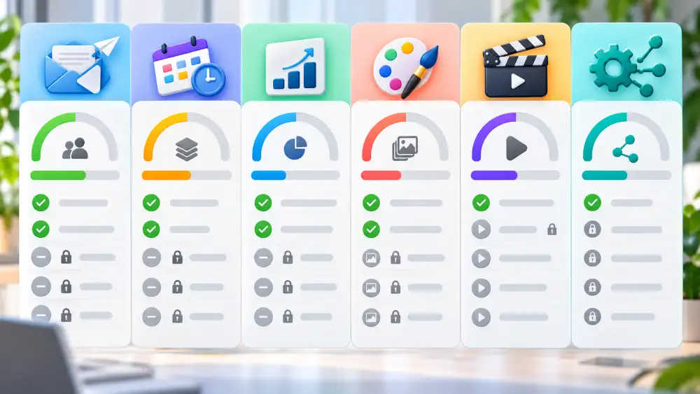 Outils marketing digital 2026 : 12 outils testés et leurs prix 6 tableau des limites réelles des plans gratuits des outils marketing digital
