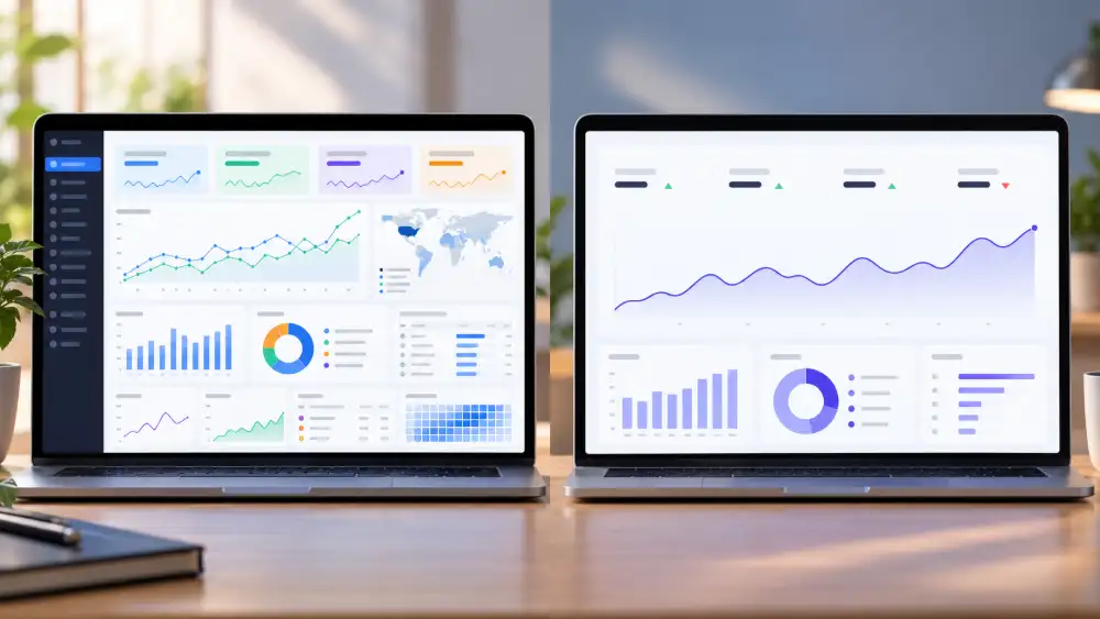 Alternative Google Analytics 2026 : 9 outils testés et leurs prix 9 Comparaison côte à côte des tableaux de bord Matomo et Plausible