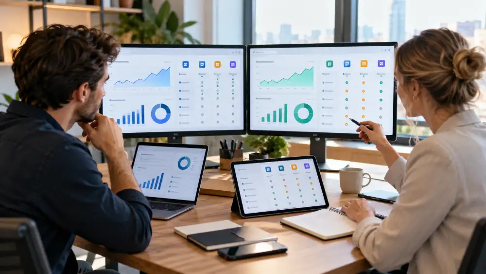 Meilleur logiciel de gestion de trésorerie : comparatif des 8 meilleurs outils en 2026 3 Les huit meilleurs logiciels de gestion de trésorerie 2026 affichés côte à côte avec leurs logos