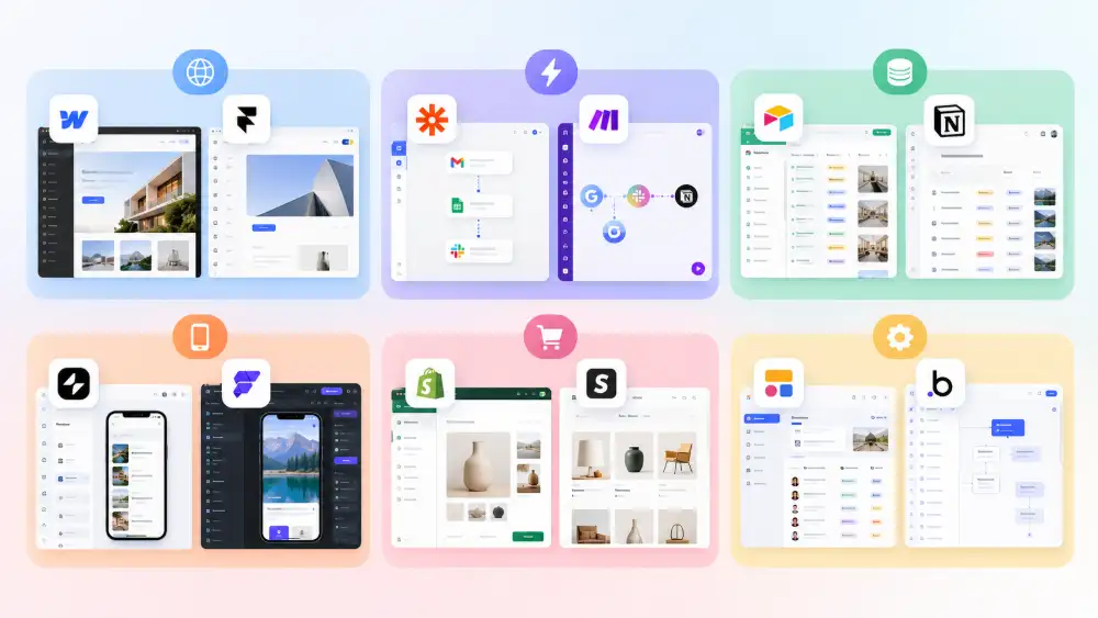 Outil no code : 12 plateformes testées et comparées pour bien choisir 2 Outil no code : 12 plateformes testées et comparées pour bien choisir