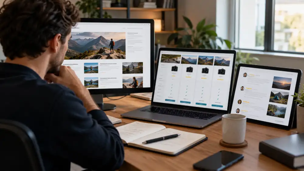 Configuration technique d'un site d'avis WordPress sous PHP 8 et base de données