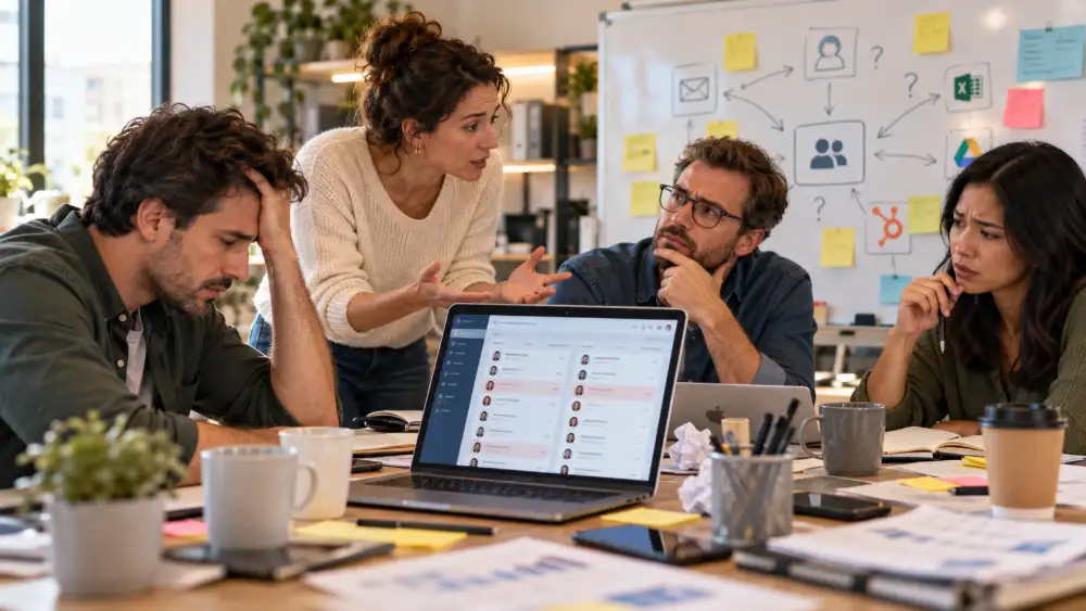 Meilleur CRM pour PME 2026 : comparatif, prix et simulations à 5 et 15 utilisateurs 8 Liste des six erreurs fréquentes d'un projet CRM en PME