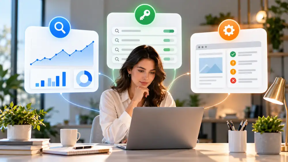 Outil SEO gratuit en ligne : 15 outils testés et leurs vrais quotas 2 Réponse rapide sur les trois outils SEO gratuits indispensables en 2026